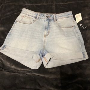 HUGH WAISTED SHORTS NEW WITH TAGS.